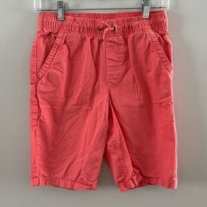 George Pull on Elastic Waist Drawstring Shorts Coral SzXL